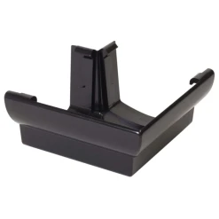 Accessoires Gouttières Angle Extérieur Nicoll Pour Gouttière - Angle 90° - Longueur 169 Mm - À Coller - Techtan - Gris Anthracite