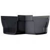 Accessoires Gouttières Angle Intérieur MEP RVAIP Pour Gouttière La Réversible - PVC Anthracite -Promos Couverture Magasin angle int anth
