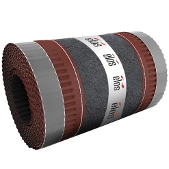 Closoir De Faîtage Ventilé Elos Bande Polypropylène 320MM X 5M - Rouge