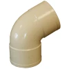 Accessoires Descentes Coude Femelle-femelle à 67° MEP CFF67 Pour Tuyau 80 Mm - PVC Sable -Promos Couverture Magasin coude ff sable