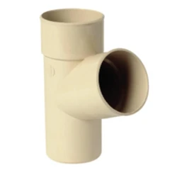 Nicoll Accessoires Descentes Culotte Simple Mâle-femelle 67°30 Pour Tube De Descente Ø 80 Mm - Sable -Promos Couverture Magasin culottes mf6730d80ubr16gt 747909 1