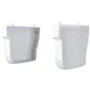 Accessoires Gouttières Fond De Gouttière MEP RVF Pour Gouttière La Réversible - PVC Blanc -Promos Couverture Magasin fond blc 1