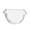 Accessoires Gouttières Fond De Gouttière MEP 25FGU Pour Gouttière GD25 - PVC Blanc -Promos Couverture Magasin fond blc