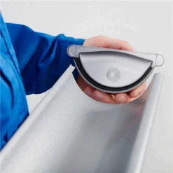 Accessoires Gouttières Fond De Gouttière De 333MM Lindab - Gris Anthracite RAL 7016 -Promos Couverture Magasin fond2