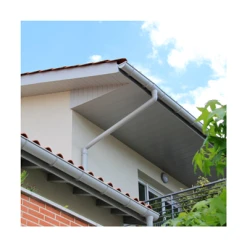 Accessoires Descentes Manchon MF MEP 80M Pour Tuyau De 80 Mm - PVC Gris -Promos Couverture Magasin gouttiere realisation 10