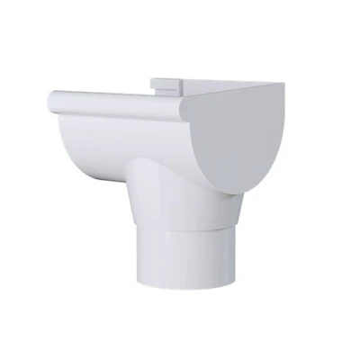 Accessoires Gouttières Naissance Droite à Coller MEP 25NDC Pour Gouttière GD25 - PVC Blanc 3 Accessoires Gouttières Naissance Droite à Coller MEP 25NDC Pour Gouttière GD25 - PVC Blanc