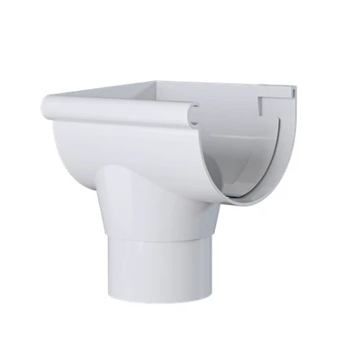 Accessoires Gouttières Naissance Gauche à Coller MEP 25NGC Pour Gouttière GD25 - PVC Blanc 3 Accessoires Gouttières Naissance Gauche à Coller MEP 25NGC Pour Gouttière GD25 - PVC Blanc