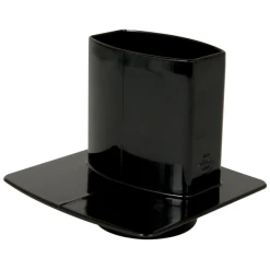Accessoires Descentes Pied De Chute Nicoll Pour Tube 90 X 56 Mm - Noir