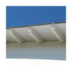 Planches De Rive Et Lambris Protège-chevron MEP PC680B Blanc - 65 X 80 X 600MM -Promos Couverture Magasin protege chevron