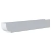 Planches De Rive Et Lambris Protège-chevron MEP PC680B Blanc - 65 X 80 X 600MM -Promos Couverture Magasin protege chevron3