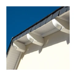 Planches De Rive Et Lambris Protège-panne MEP Bourgogne PP680B Blanc - 90 X 250 X 600MM -Promos Couverture Magasin relief3