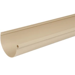 Gouttières Gouttière Demi-ronde Nicoll LG25 Sable - Développé 250 Mm X 4M