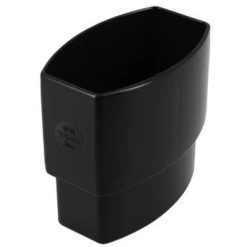 Nicoll Accessoires Descentes Manchette Mâle/femelle Pour Tube De Descente Ovoïde 90x56 - Gris Anthracite