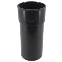 Nicoll Accessoires Descentes Manchette Mâle/femelle Pour Tube De Descente Cylindrique Ø 80 - Gris Anthracite