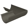 Rheinzink Accessoires Gouttières Équerre Soudée Intérieure Gouttière 1/2 Ronde Zinc GRANUM BASALTE - Boudin 14 - Dév.25 Demi Ronde -Promos Couverture Magasin visuelprincipal 1001262