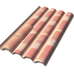 Eternit Plaque De Couverture Plaque Support De Tuiles Canal - Soutuile FR 230 - Finition Flammée - 120 X 96 Cm - Sans Coin Coupé