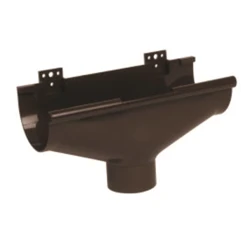 Nicoll Accessoires Gouttières Naissance De Dilatation Centrale Diam. 80 Pour Gouttière Demi-ronde De 25 Cm