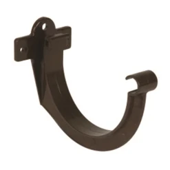 Accessoires Gouttières Crochet Bandeau Nicoll Pour Gouttière Demi-ronde - Longueur 24 Mm - Largeur 140 Mm - Techtan - Marron